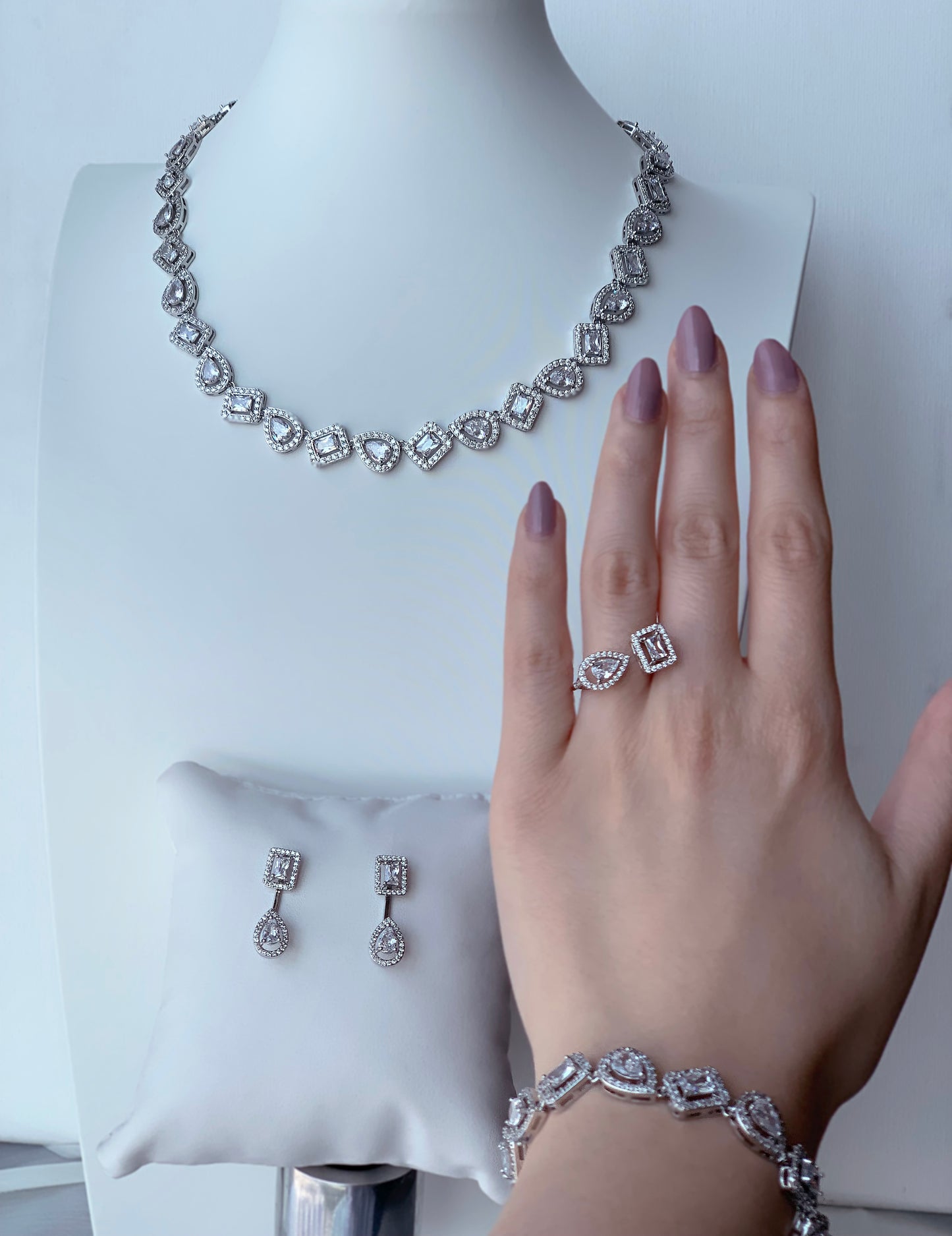 Elegant Silver Set