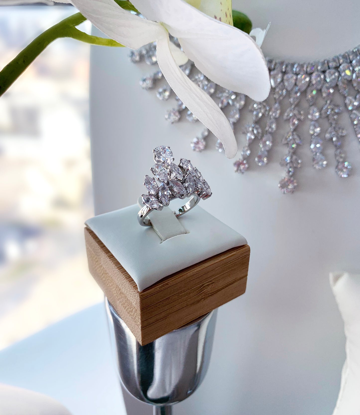 The Crystal Bridal Set