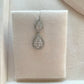 Silver Teardrop Luxe