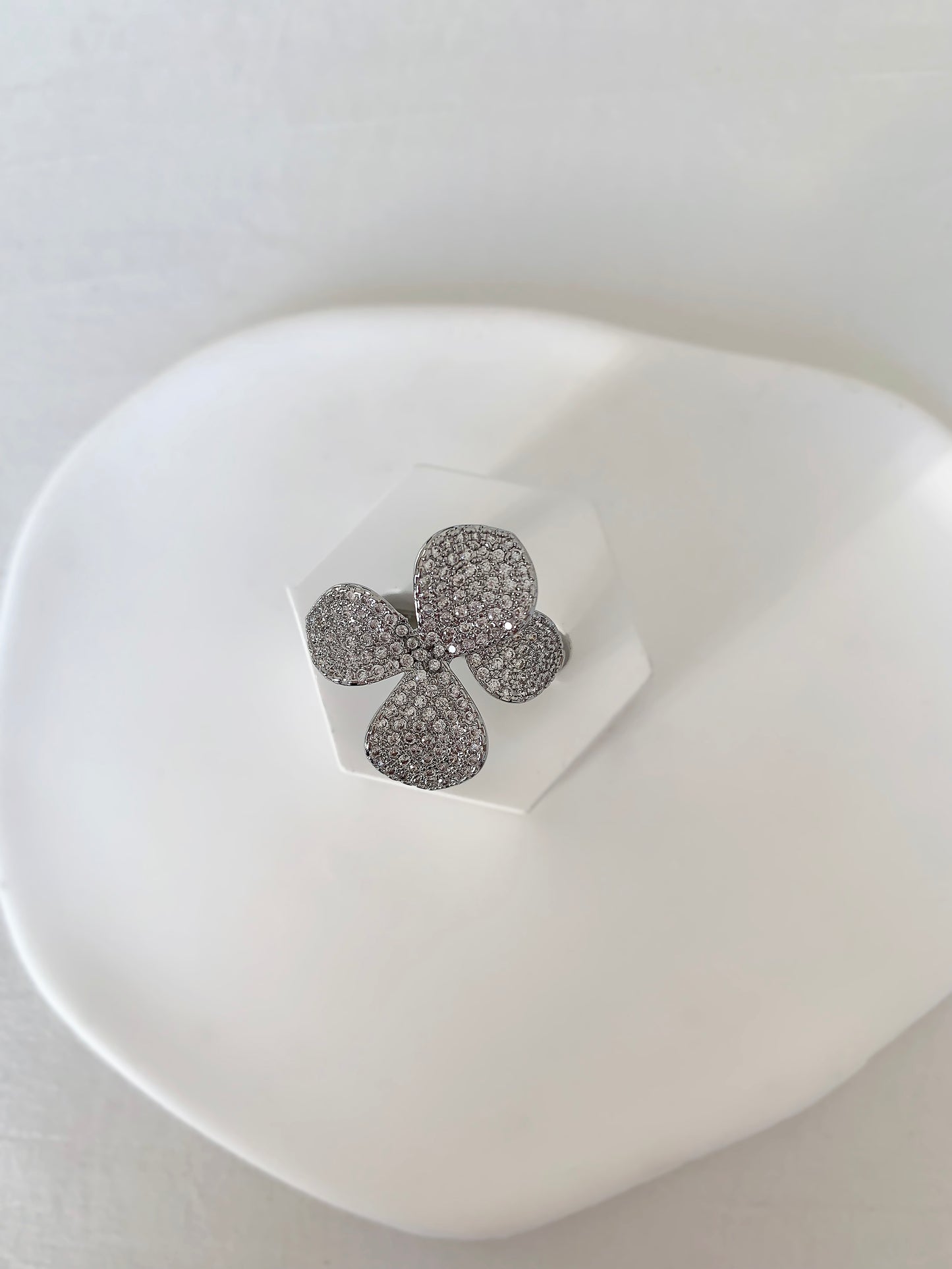 Floral Luxe Silver
