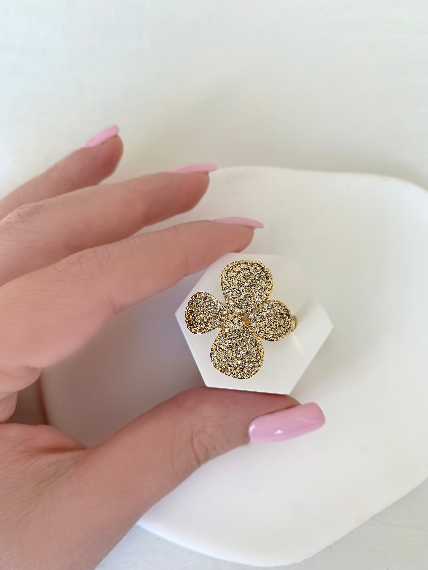 Floral Luxe Gold