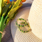 Emerald Green Earrings