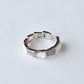 Silver White Ring