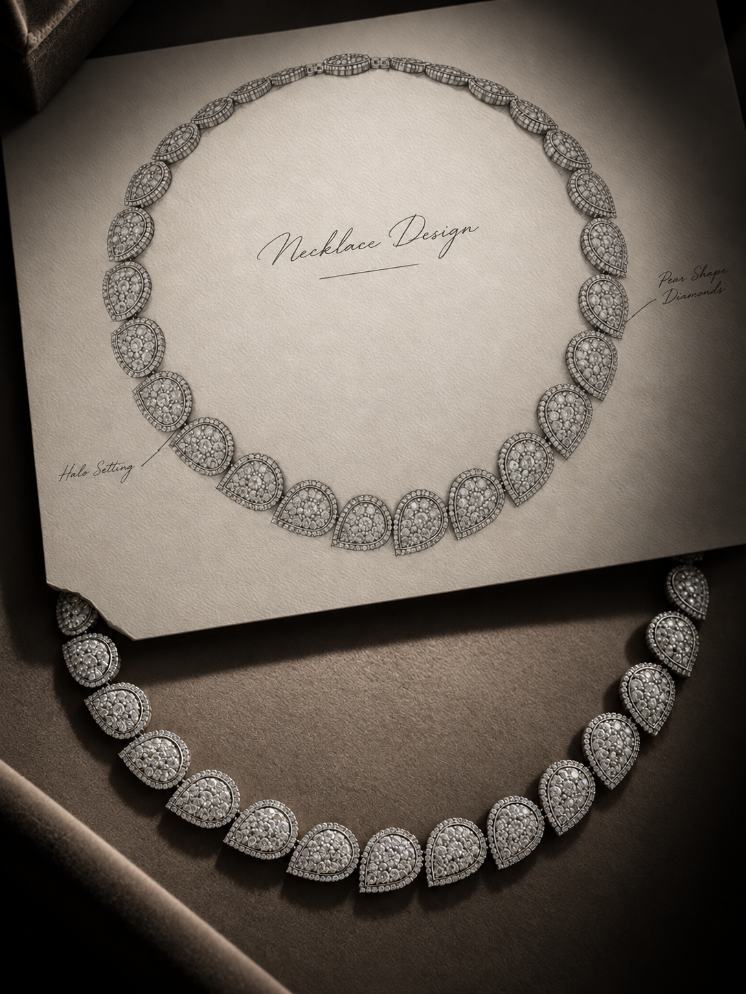 Silver Teardrop Luxe