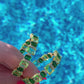 Emerald Green Earrings