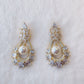 Golden Pearl Earrings